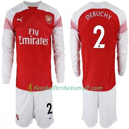 Fußballtrikots Arsenal Hector Bellerin 2 Kinder 2018-2019 Langarm Heimtrikotsatz kaufen